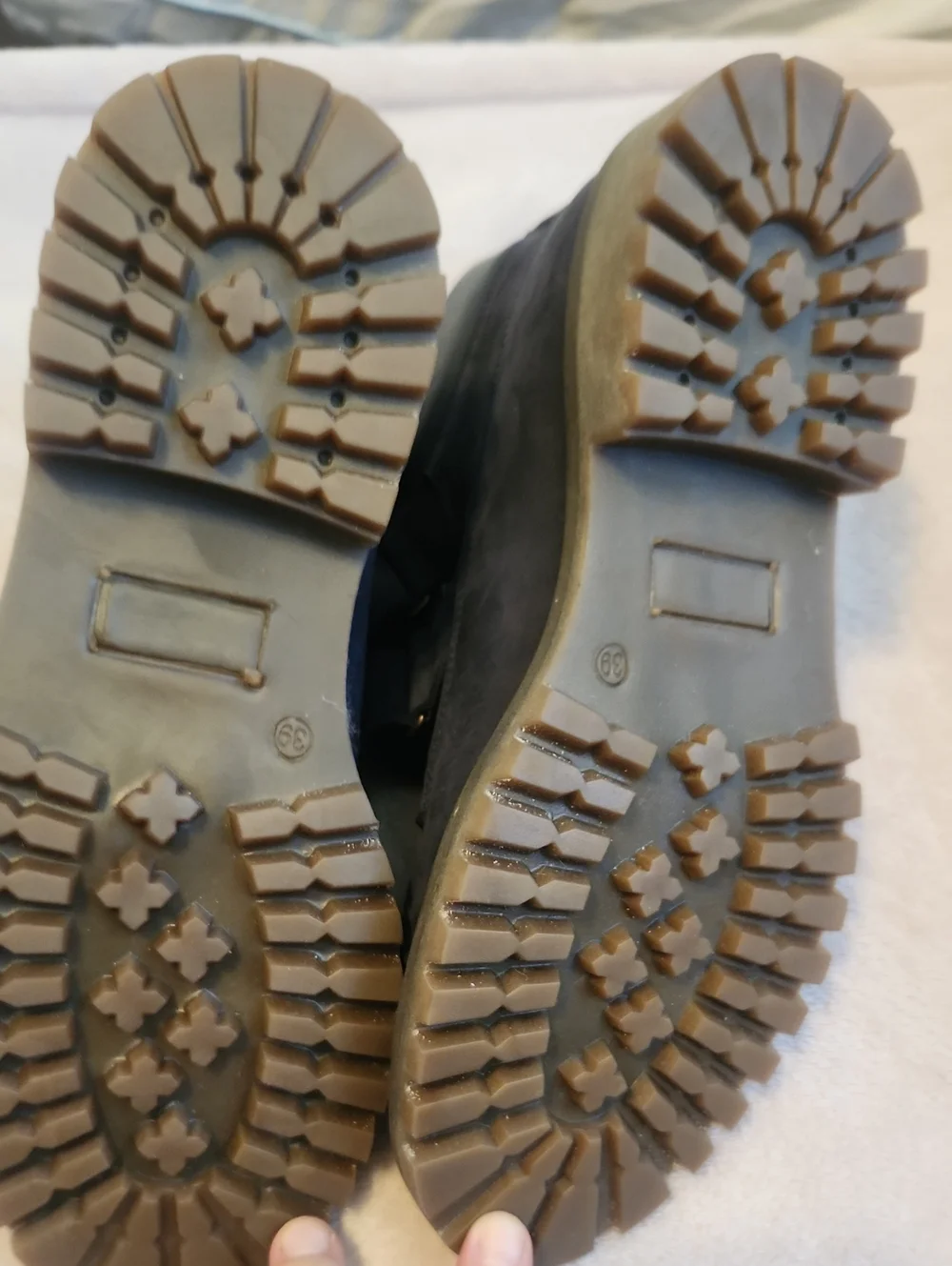 Boys Leather Snow Boots With Fur Lining
